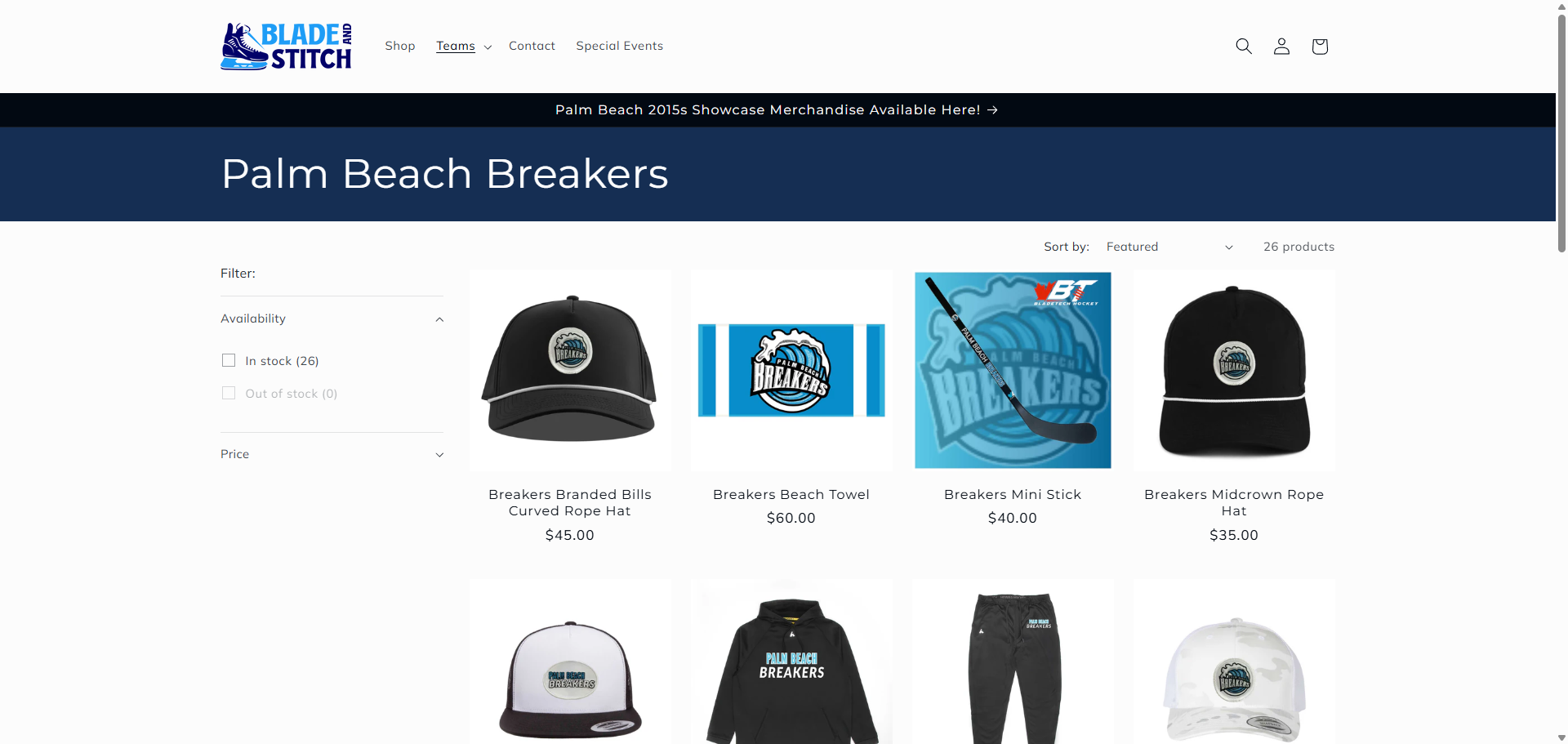 Blade and Stitch Products